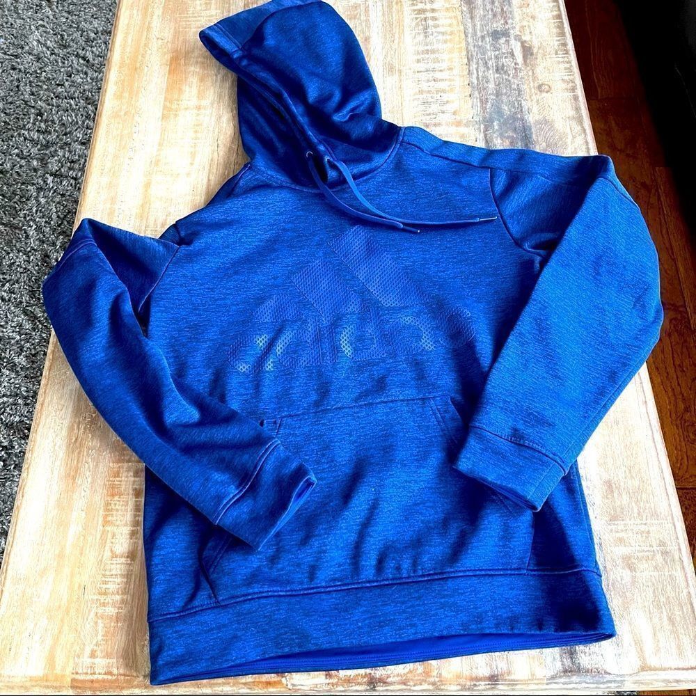 Adidas Blue Climawarm hoodie